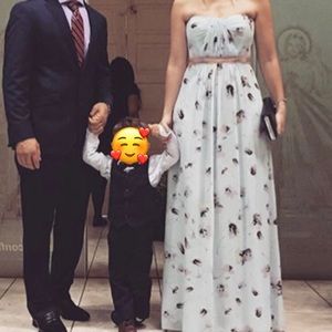 BCBG Strapless Dress